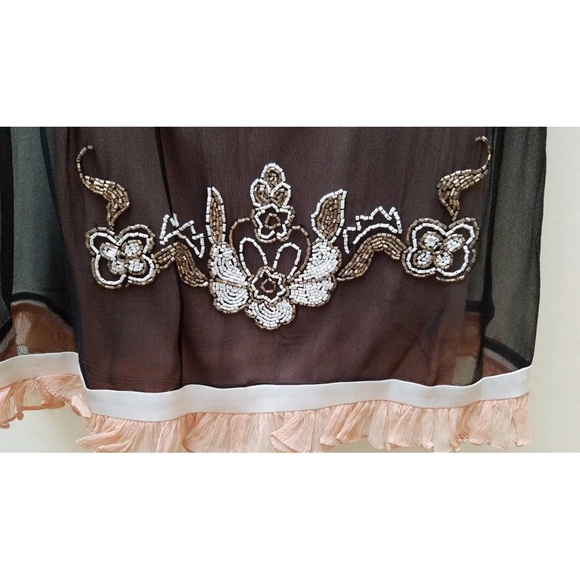 Sue Wong Nocturne Collection Drop Waist Dress - Picture 5 of 5